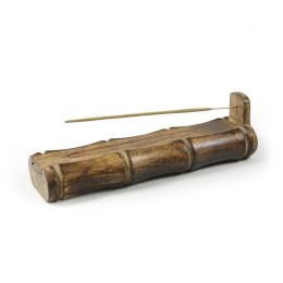 Incense Burner - Bamboo Holder and Storage
