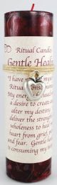 Gentle Healing pillar candle with Ritual Necklace