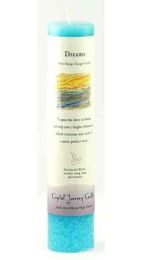 Dreams Reiki Charged Pillar candle