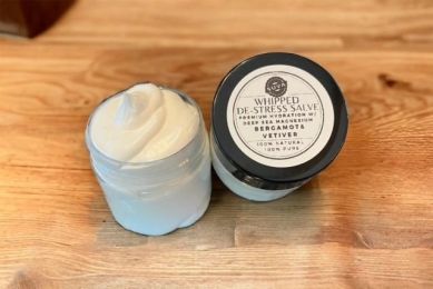 De-Stress Magnesium Salve by SuVa (2 oz)
