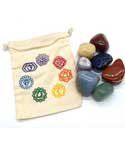 (set 0f 7) 7 Chakra tumbled stones