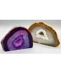 1-1.5# Dyed Agate Geode druse