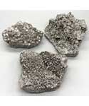 ~4.5# Crystal druse silver