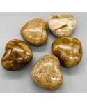 2" Aragonite heart