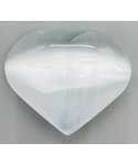 3" Selenite heart