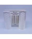 Flower of Life Selenite harmonizer (set of 2)