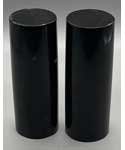 Tourmaline, Black harmonizer (set of 2)