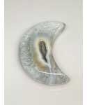 small Moon Druse Agate Geode