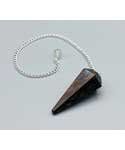 6-sided Bronzite pendulum