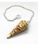 6-sided Aragonite pendulum