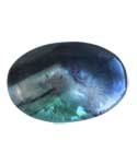 Fluorite palm stone