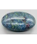 Kyanite w Ruby palm stone