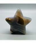 .3-.5# Star agate polished