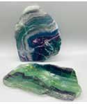 +.7kg Fluorite slices
