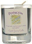 Protection soy votive candle