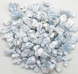 1 lb Celestite untumbled chips