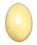 2" Calcite, Yellow egg