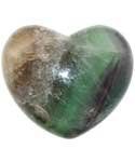 1 3/4" Fluorite heart