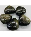 2" Obsidian, Golden heart