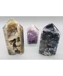 .2-.4# Amethyst obelisk W Druse on front