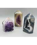 .8-1.0# Amethyst obelisk W Druse on front