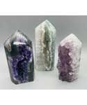 1.0-1.2# Amethyst obelisk W Druse on front