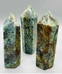 ~4" Turquoise, African obelisk