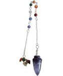 Amethyst 7 Chakra pendulum