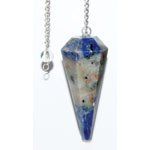 6-sided Sodalite pendulum