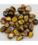 1 lb Yellow Tiger Eye tumbled stones