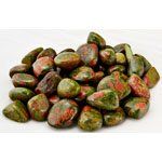 1 lb Unakite tumbled stones