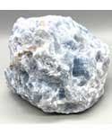 2.5-3.5# Blue Calcite untumbled stones