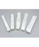 (set of 5) 4" Selenite Flower of Life mioni sticks