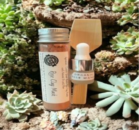 SuVa Clay Mask Sets (SuVa Clay Mask Sets: Rose Kaolin Clay Set)